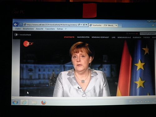 Reden ist Silber…dachte sich Mama Merkel bei der Neujahrsansprache